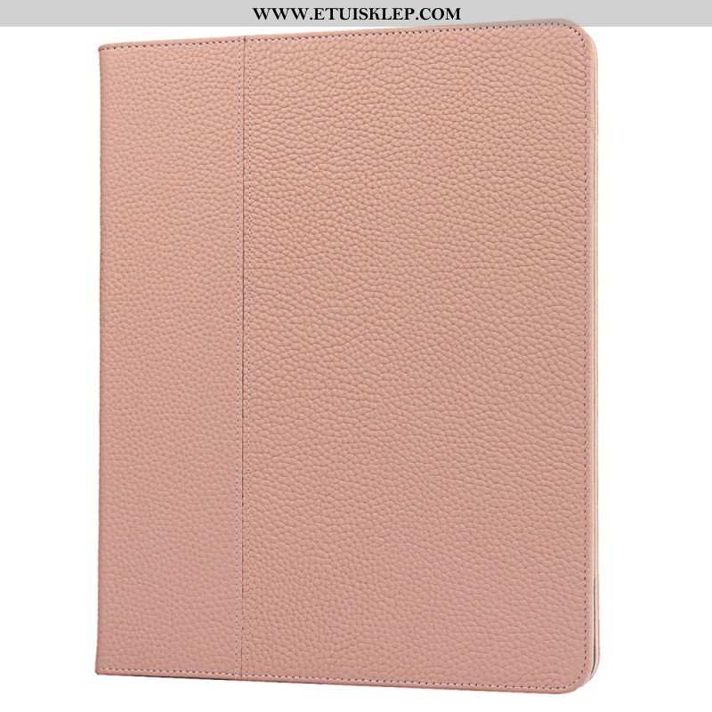 Etui do iPad Pro 12.9" (2022) Prawdziwa Skóra Litchi